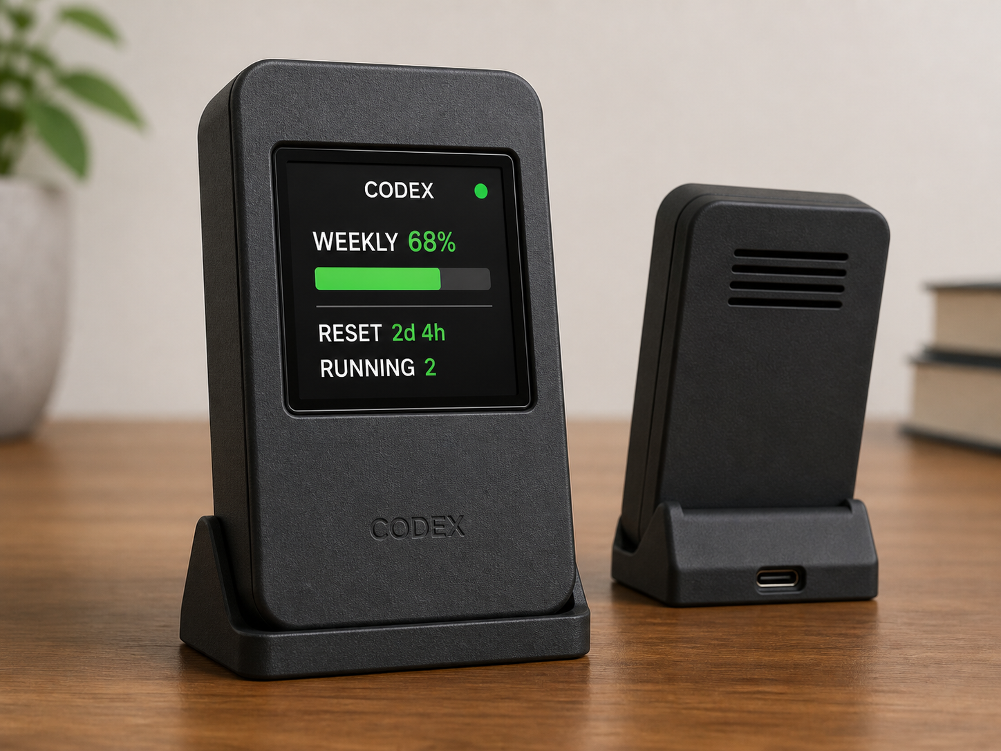 Codex Widget 宣传效果图